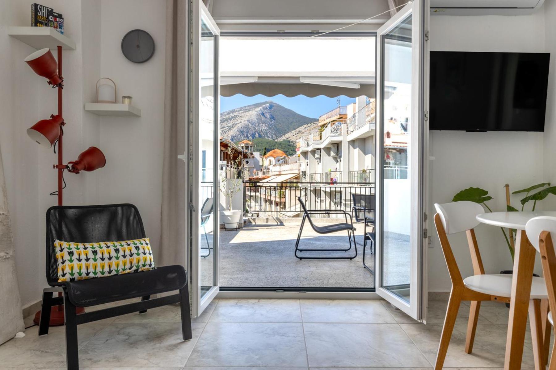Thea Rooftop Xanthi Bagian luar foto